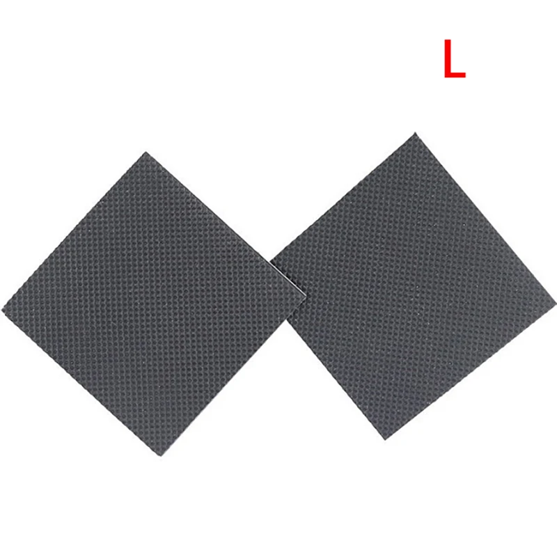 1Pair Self-Adhesive Anti-Slip Shoes Mat Durable High Heel Sole Protector Rubber Pads Cushion Non Slip Insole High Heel Sticker - Цвет: L