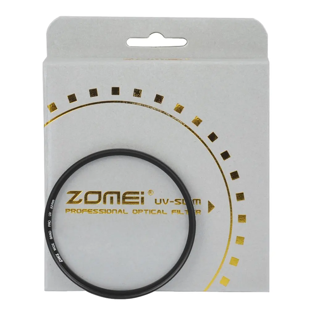 

Zomei Professional Ultra-thin UV Filter 40.5/49/52/55/58/62/67/72/77/82mm Aluminum Frame For Canon For Sony For Nikon