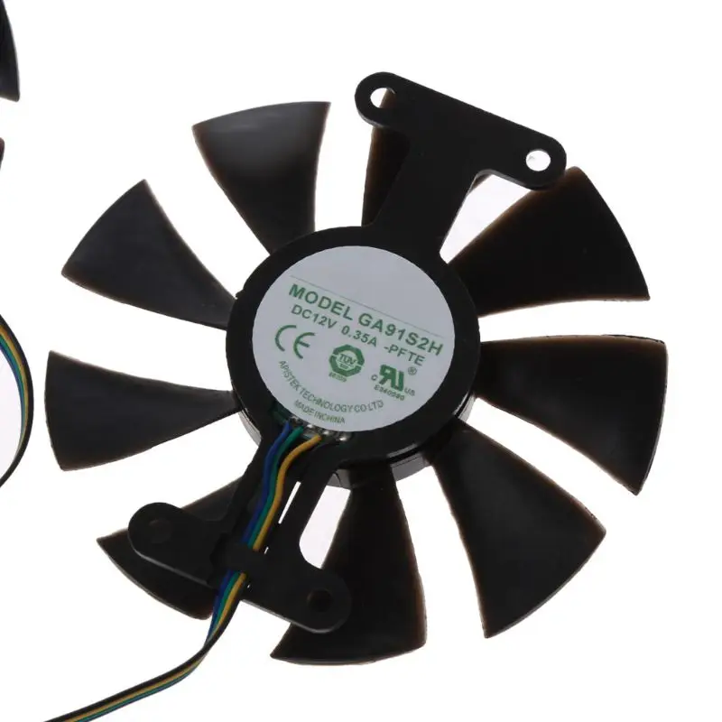 85mm GA91S2H DC 12V 0.35A 4Pin Cooler Fan Replacement For Zotac GTX 1060 GTX950 1050Ti Graphics Card Cooling 83XB83XB |