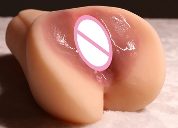 Sex Toy for Men real Realistic Vagina Oral Mouth Artificial Deep Throat with Tongue Teeth Silicone Male Masturbator Pocket Pussy 3