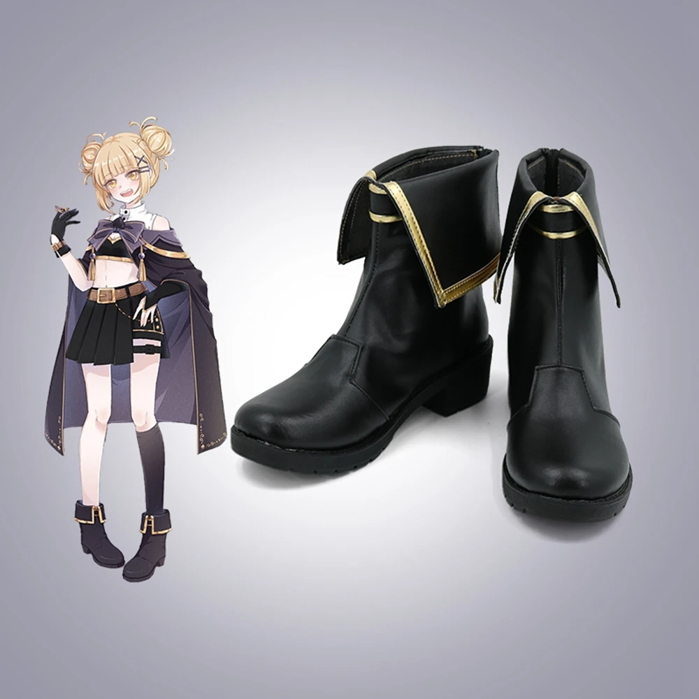 

Unisex Anime Cos My Hero Academia Himiko Toga Cosplay Costumes Shoes Boots Halloween Christmas Party Custom Made