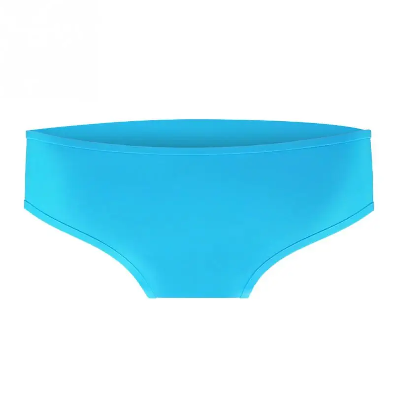 Новые женские менструальные трусики с защитой от мочи, мягкие трусы, банные трусики для спорта на открытом воздухе, пляжная одежда, один размер - Цвет: Синий
