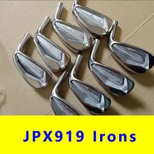 JPX919 Forged Golf Irons Golf Clubs Iron Set 4-9PG 8Pcs Steel Graphite Black Shaft Driver Fairway Hybrid Wedge Putter Head Cover