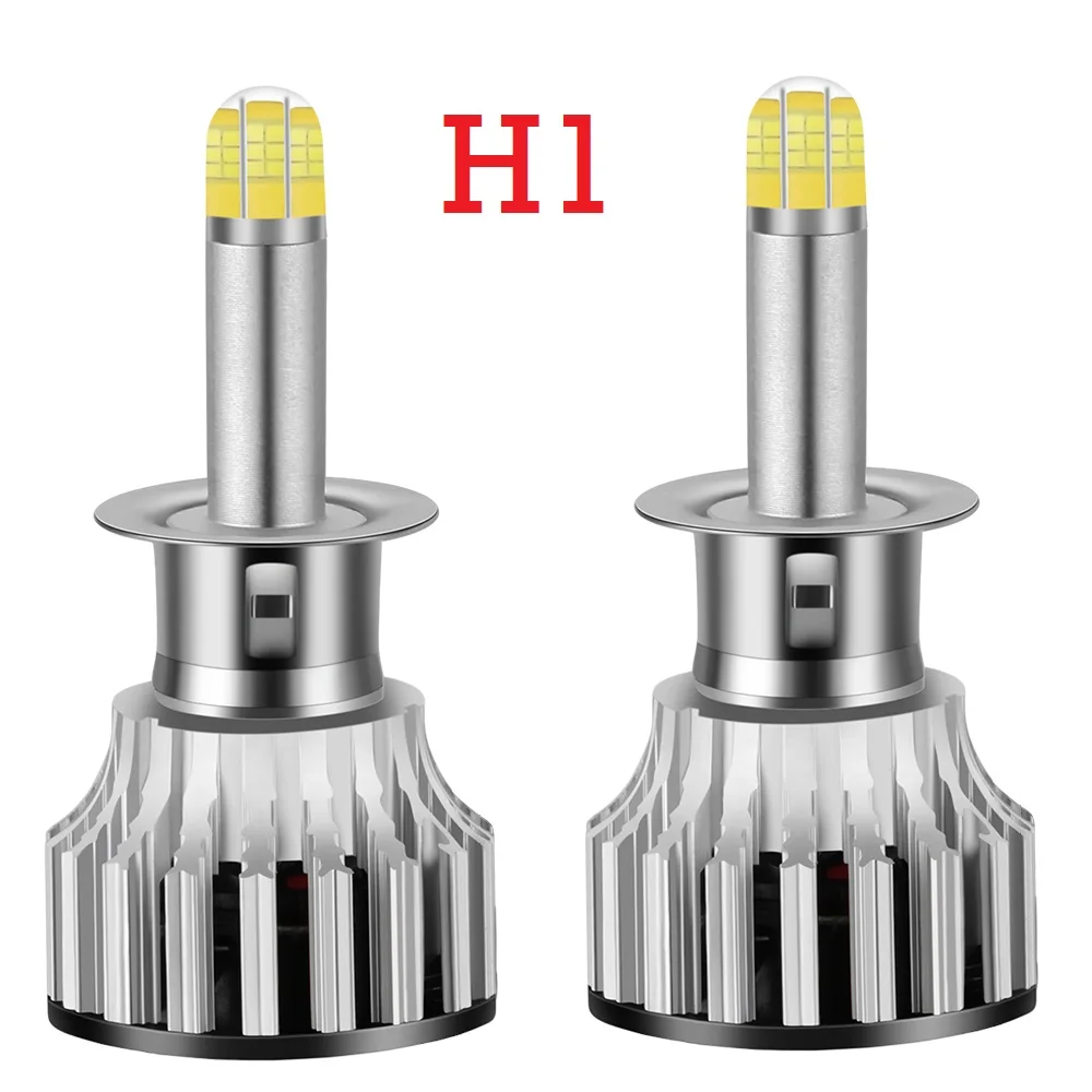 2 шт. H1 H7 H8/9/11 лет 9005/HB3 9006/HB4 H4/HB2/9003 3D 8 граней светодиодный фар автомобиля 6500K 12 V-24 V авто фары более 50, 000hrs - Испускаемый цвет: 2pcs G6 H1