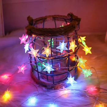 

LED lights string stars all over the sky room decorative lights