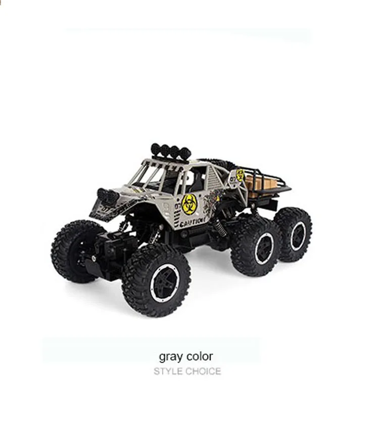1pcs battery rc car Большой размер 1:10 6WD Радиоуправляемая машина 2,4G радиоуправляемая Радиоуправляемая машина игрушки багги высокая скорость грузовик внедорожная игрушка для альпинизма - Цвет: 1pcs battery rc car