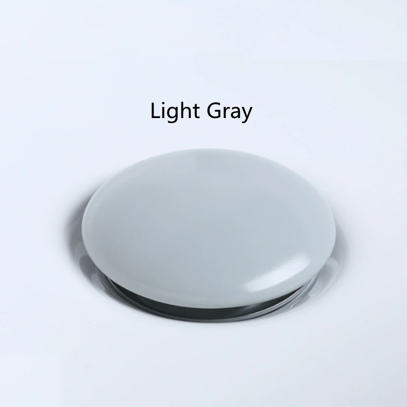 1pc ceramica latao bacia dreno botao 03