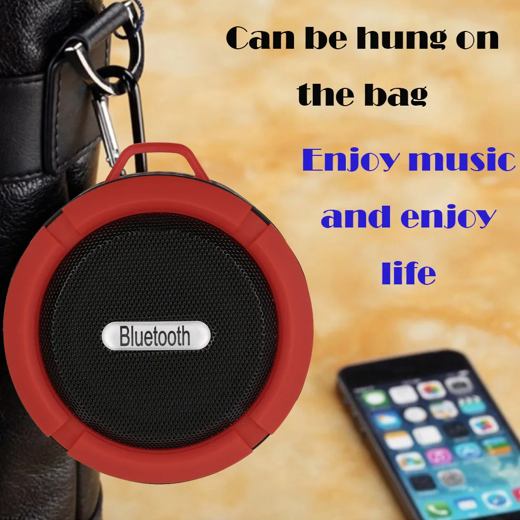 C6 Мини Портативный беспроводной Bluetooth водонепроницаемый стерео звук динамик открытый