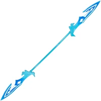 2021 Hot Game Genshin Impact Tartaglia Cosplay Prop Sword Spear 2 Forms Headwear Ajax Cosplay Weapon Party Cosplay Accessories