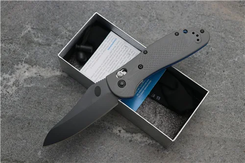 550BK-1 THUMB HOLE OEM 550/551 складной нож 20CV лезвие G10 ручка Открытый Кемпинг Многоцелевой Охотничий EDC инструмент - Цвет: 550BK-1 THUMB HOLE