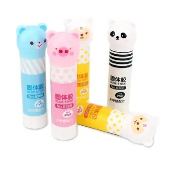

New Cartoon Panda Animal Pattern Strong Adhesive Glue Stick Students School Supplies