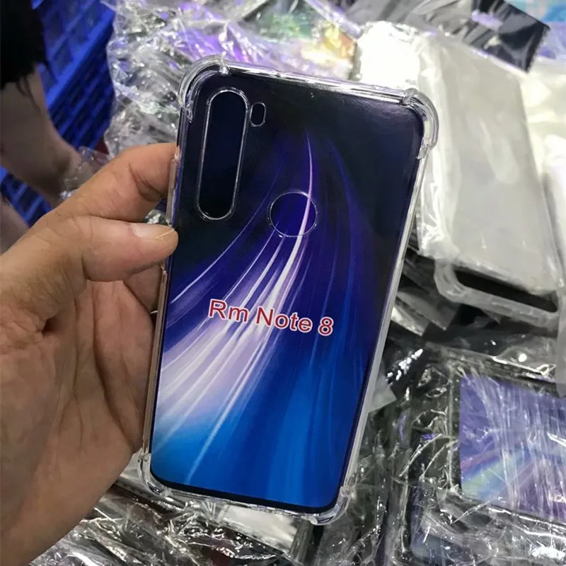 10 шт./партия противоударный Прозрачный чехол для телефона Xioami 9 9se 8 8SE Pro Lite Play для Redmi Note 7 GO 8 Pro мягкий чехол из ТПУ