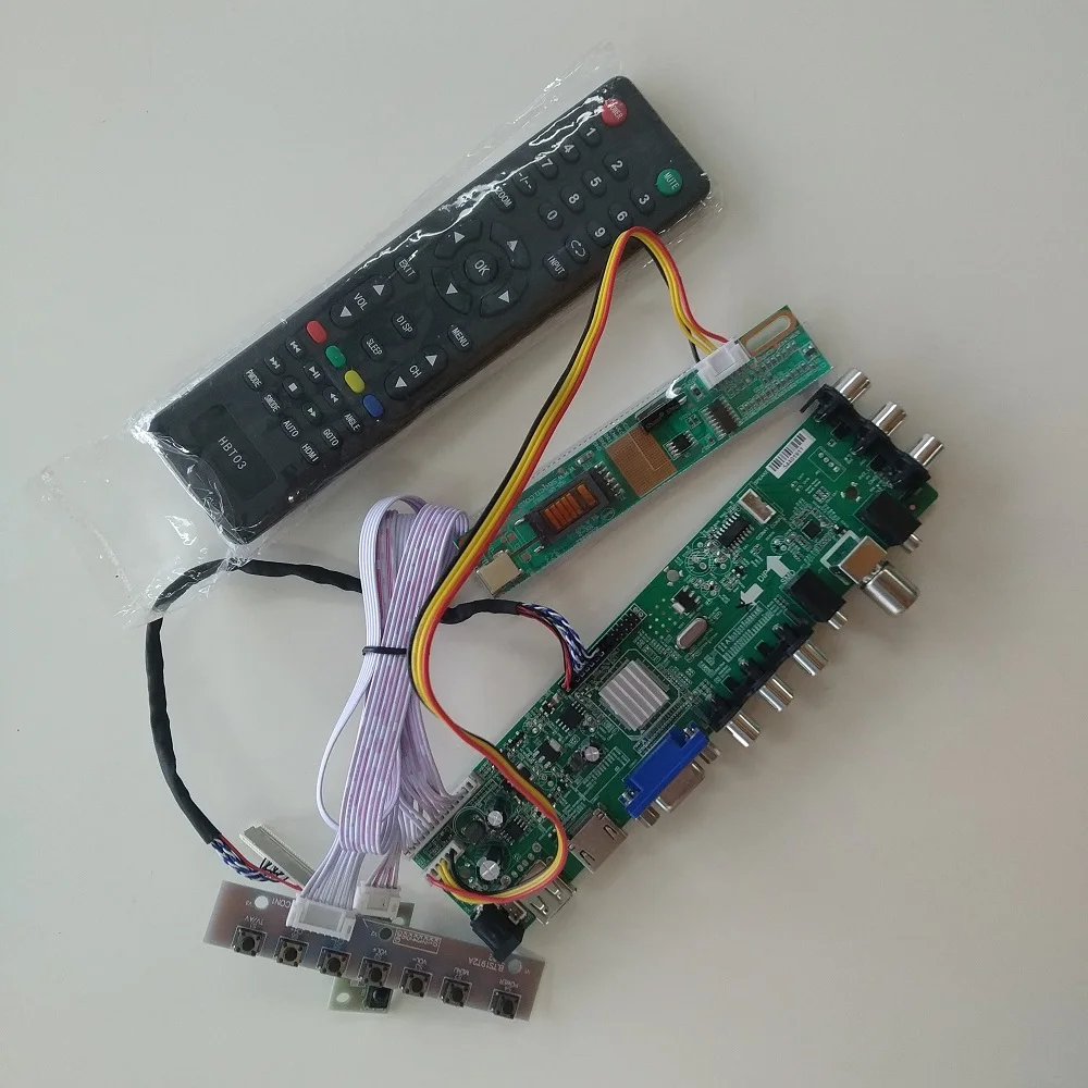 Комплект для детской/LTN154AT01 плата контроллера 1 CCFL HDMI LCD DVB T фотопанель телевизора
