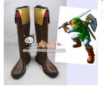 

The Legend of Zelda link Cosplay Shoes Boots Custom-Made