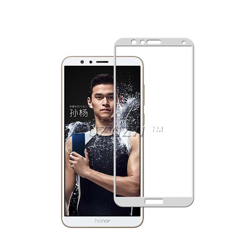 2 шт для huawei Honor 7X стекло полное покрытие 2.5D Закаленное стекло для huawei Honor 7X защита экрана защитное стекло