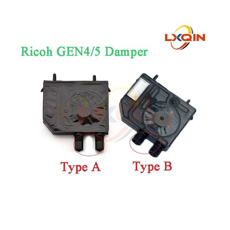 

LXQIN 4 шт. Gen4 Gen5 УФ-заслонка для чернил для Ricoh GEN4 GEN5 печатающая головка УФ-заслонка для Mimaki UJF-3042 UJF-6042 с УФ-печатью