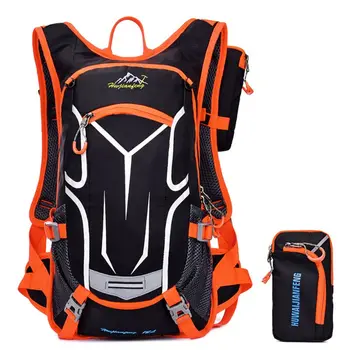 

18L Waterproof Bicycle Bike Backpack with Rain Cover for Hiking Running Cycling H8WD