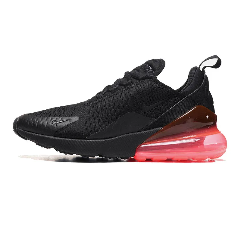 Оригинальные подлинные мужские кроссовки для бега от Nike Air Max 270, дышащие, противоударные, Нескользящие, AH8050 - Цвет: AH8050-010