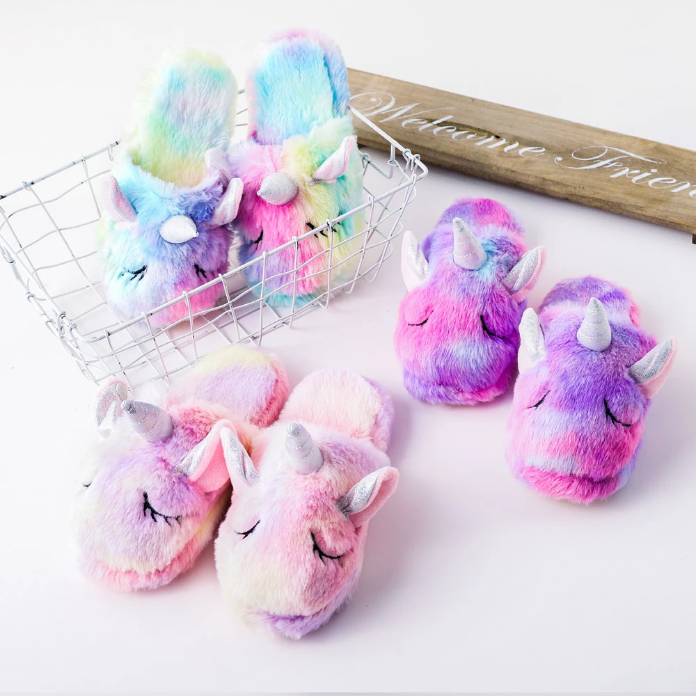 baby unicorn slippers