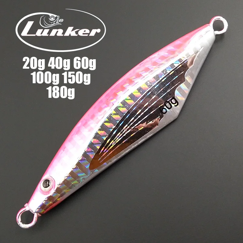 Металлический джиг Lunker 20 г 40 60 100 150 180 г|Наживки| |
