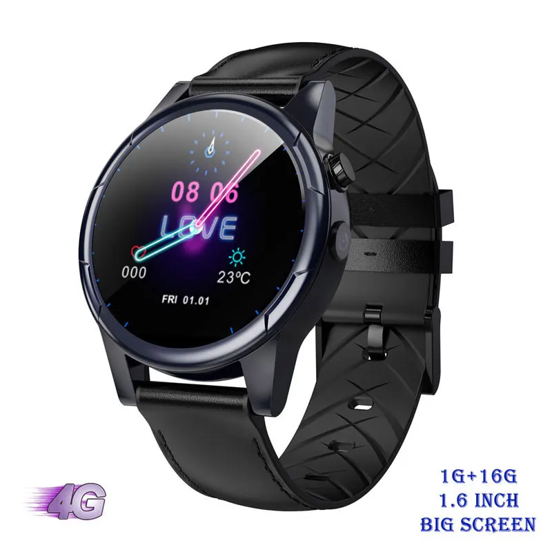 

4G SIM Card Android Smart Watch Men Call Digital Watch Heart Rate Test GPS Electronic Watches Multiple Sports Mode Data Analysis