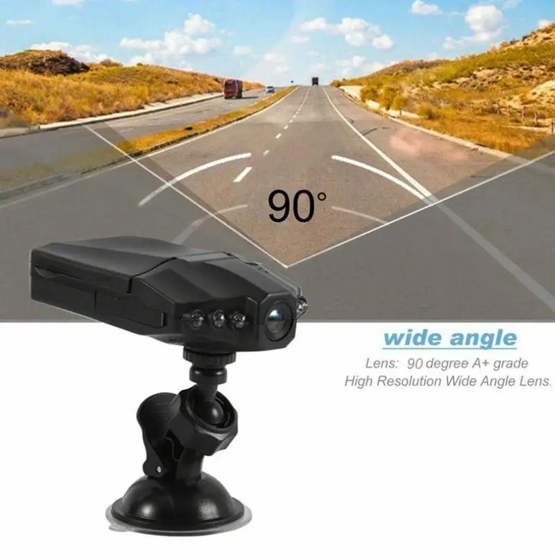 Dash Cam DVR Car Camera Recorder Wide 270 Degrees Rotatable Dash Camera Video Recorder Car DVR Camera