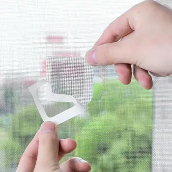

Insect Fly Bug Mosquito Door Window Net Netting Mesh Screen Repair Sticky Tapes Home Supply Fast Ship