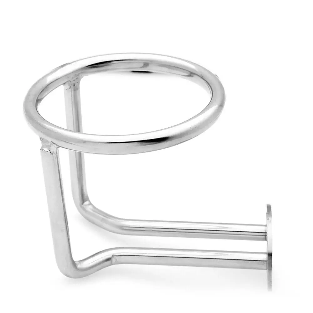 

ISURE MARINE Stainless Steel Ring Cup Drink Holder Polished Yacht Boat Accessories