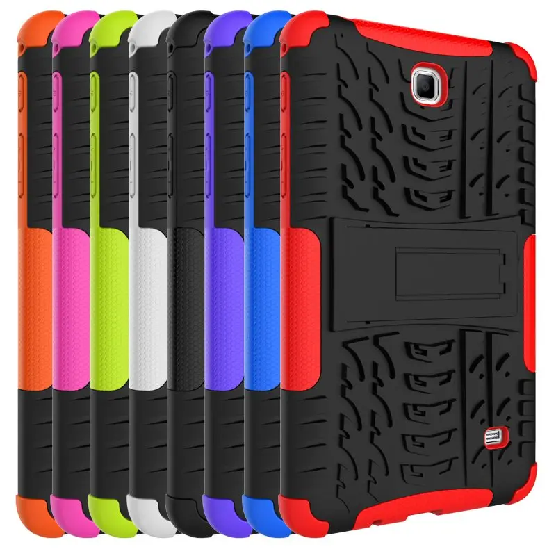 Для Samsung galaxy Tab 4 7 0 чехол для SM T230 T235 Tablet Armor TPU + PC противоударный подставка|Чехлы