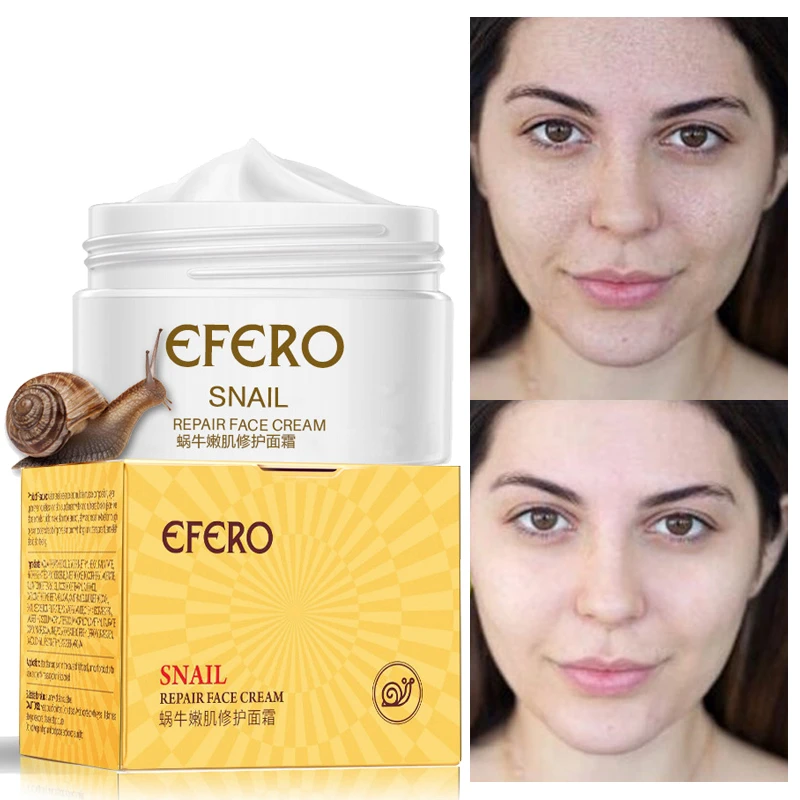 

Primer Makeup Cream Oil Control Brighten Snail Serum Face Repair Shrink Pore Moisturizer Skin Soft Smooth Base