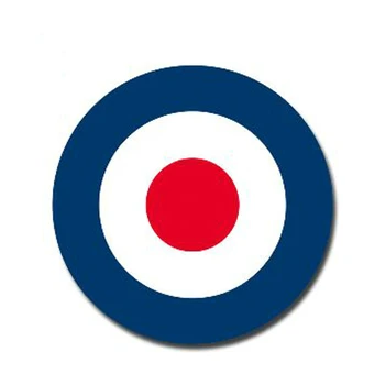 

Dawasaru RAF Roundel The Who Mod Target Vespa Car Sticker Waterproof Decal Motorcycle Auto Accessories Decoration PVC,13cm*13cm