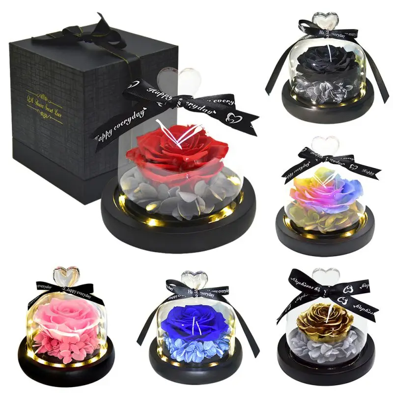 

Immortal Flower Rose Handmade Fresh Artificial Flower With Beautifully Designed Gift Home Decor For Valentine's Day Birthday