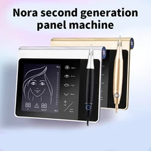 Panel Tattoo Machine Eyebrow Eyeliner, Lip Bleaching Magnetic Levitation Blu-Ray Aluminum alloy + LCD touch screen
