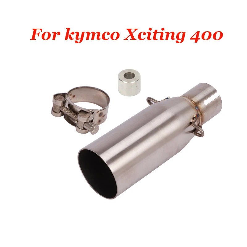 Slip for Kymco Xciting400 K-Xct300 S400 Xciting 400 Exhaust Pipe Link Modified Motorcycle Mid Link Pipe Connection 51Mm Muffler 15 - Racext Slip for Kymco Xciting400 K-Xct300 S400 Xciting 400 Exhaust Pipe Link Modified Motorcycle Mid Link Pipe Connection 51Mm Muffler - - Racext 14