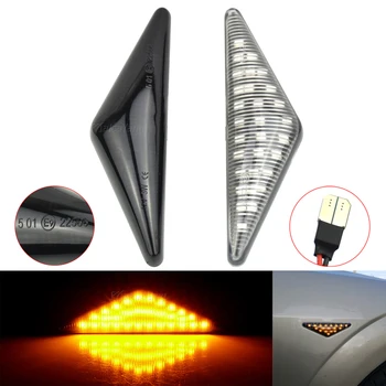 

For Ford Mondeo 2000-2007 MK 3 Focus MK1 1998-2004 Led Dynamic Side Marker Turn Signal Light Sequential Blinker Lamp Indicator