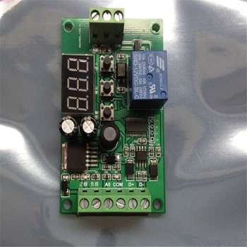 

4-20ma/0-10V current and voltage detection setting upper and lower limit control switch alarm, with RS485 communication