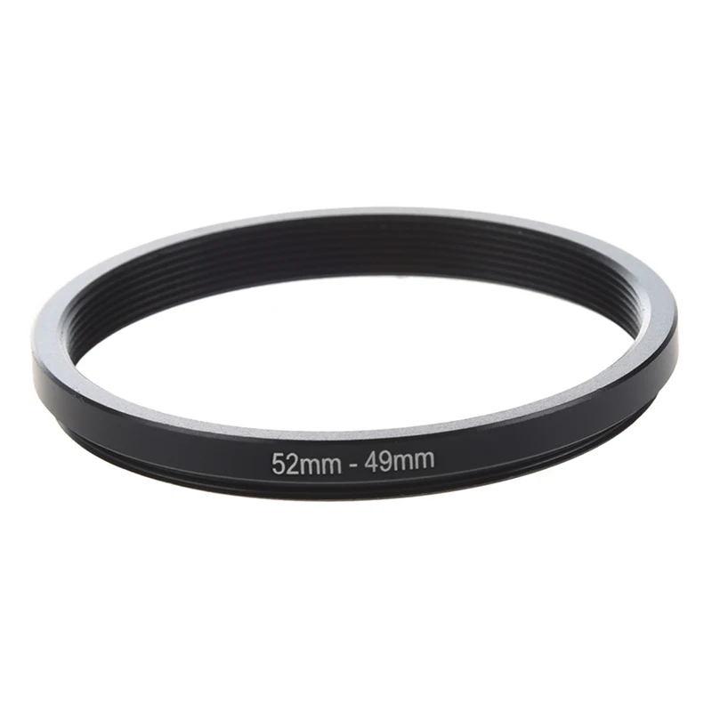 52mm-49mm 52mm to 49mm Black Step Down Ring Adapter for Camera | Электроника