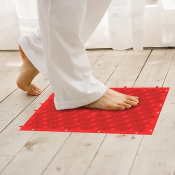 

2PCS Yoga mat Acupressure Massager Cushion Massage Mat Relieve Stress Acupuncture Reflexology Mat Health Care Gym Fitness Mat