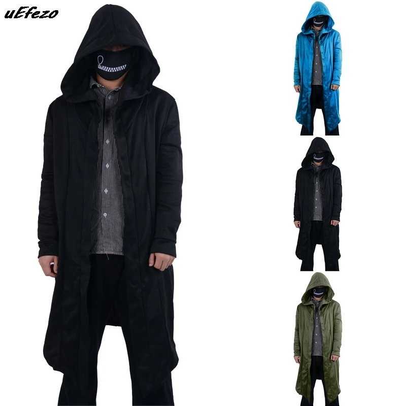 2020 New Fashion Men Hooded Sweatshirts Black Hip Hop Mantle Hoodies Fashion Jacket long Sleeves Cloak Coats Outwear Hot Sale 2020 New Fashion Men Hooded Sweatshirts Black Hip Hop Mantle Hoodies Fashion Jacket long Sleeves Cloak Coats Outwear Hot Sale