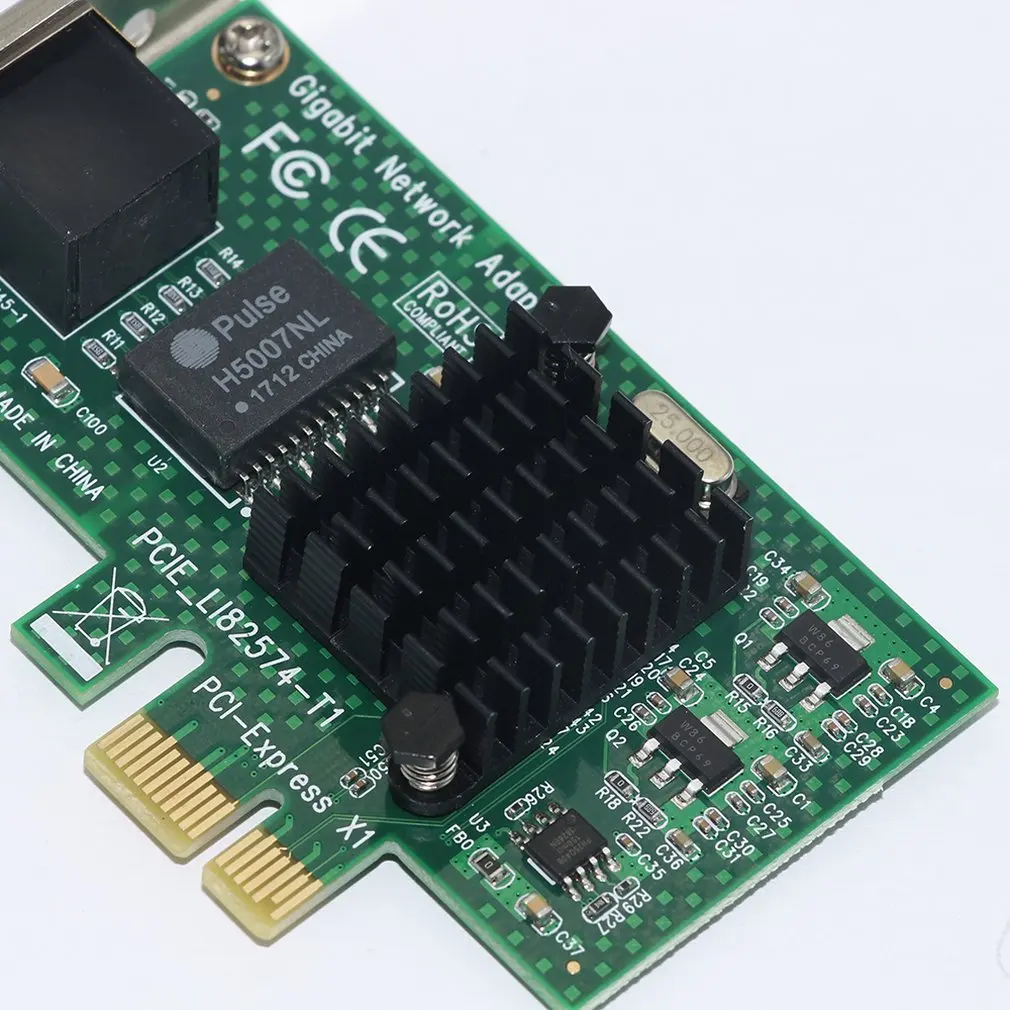 Настольный компьютер Pci-E Gigabit Lan Карта Intel82574L/9301Ct сервер 1000M сетевая карта Esxi без защиты от молнии