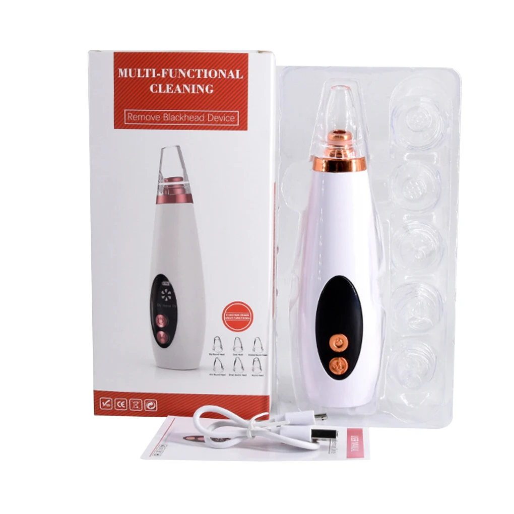 

Blackhead Remover USB Blackhead Vacuum Suction Removal Tool Pore Cleaning Tool Facial Skin Care