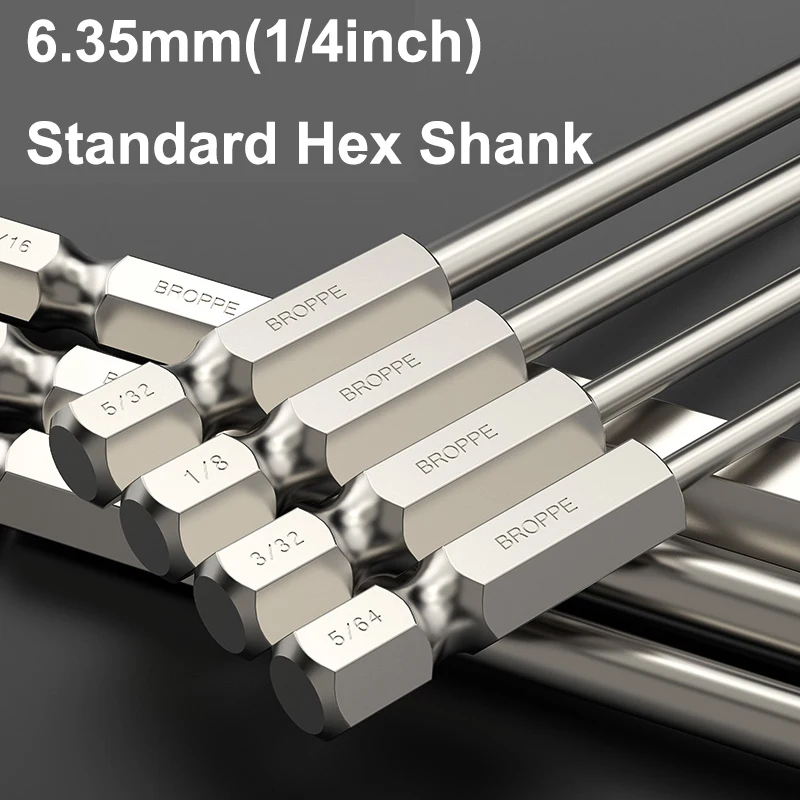 9pcs Ball End Hex Screwdriver Bits Set Metric Allen Hex Bit 100mm Long Magnetic Ball Head Driver Bit 9pcs Ball End Hex Screwdriver Bits Set Metric Allen Hex Bit 100mm Long Magnetic Ball Head Driver Bit
