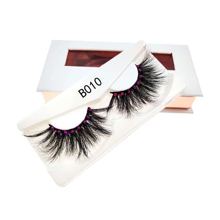 

5 Pairs 25mm Mink Lashes Wispy Thick 3D Mink Eyelashes Natural False Eyelashes Makeup 5D Mink Lashes Eyelash Extension Faux Cils