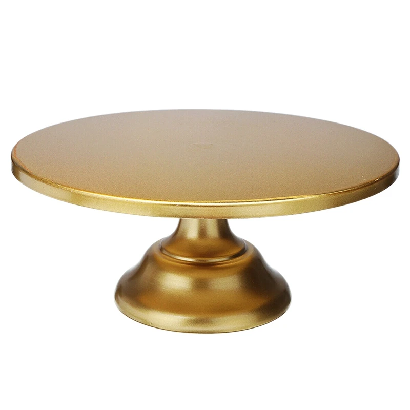 Description Picture 4 of item12 Inch Iron Round Cake Stand Cake Plate Pedestal Dessert Holder Wedding Birthday Party