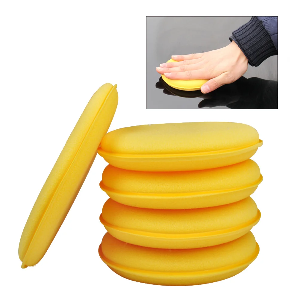 5 Pcs Car Wash Sponges Cleaning Scrubber Cleaning Wash Sponge Pads for