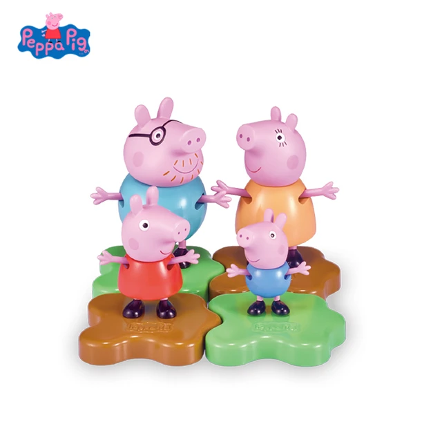 Hasbro peppa pig peppas aventuras peppas casa de família playset pizza  lugar playset crianças brincar casa brinquedo f2169 - AliExpress