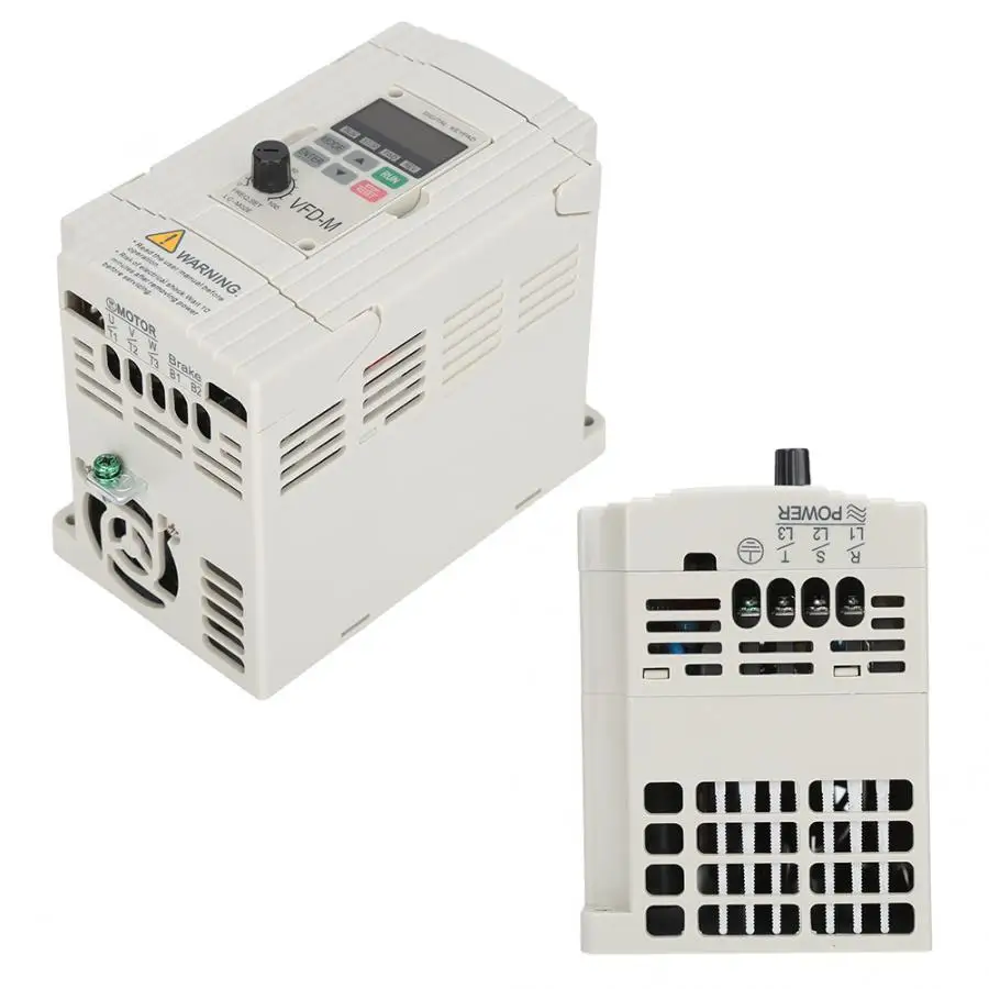 Повышающий преобразователь постоянного тока с одной/3 фазы 220V Инвертор электродвигатель переменного тока Напряжение вектор Тип электродвигательного привода инвертор, Частотный преобразователь