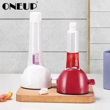 ONEUP Rolling Tube dentifricio spremiagrumi Dispenser dentifricio supporto sedile supporto rullo Dispenser dentifricio accessori per il bagno
