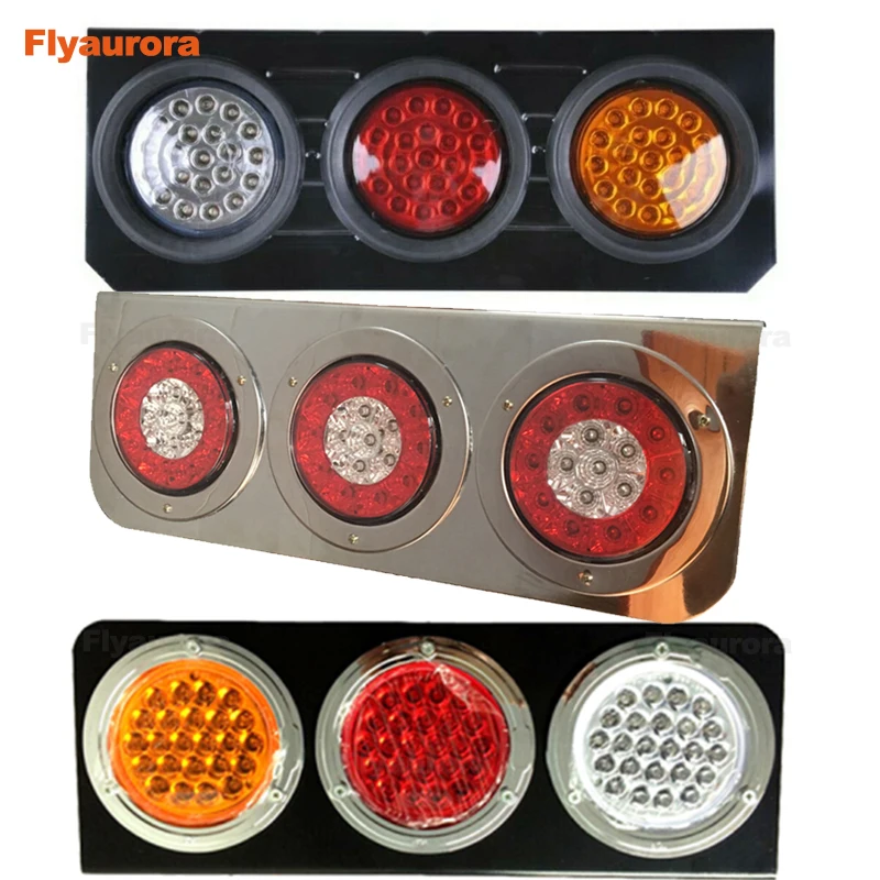 2 шт. задний стоп маркер светильник индикатор автомобилей грузовик с прицепом 24 48