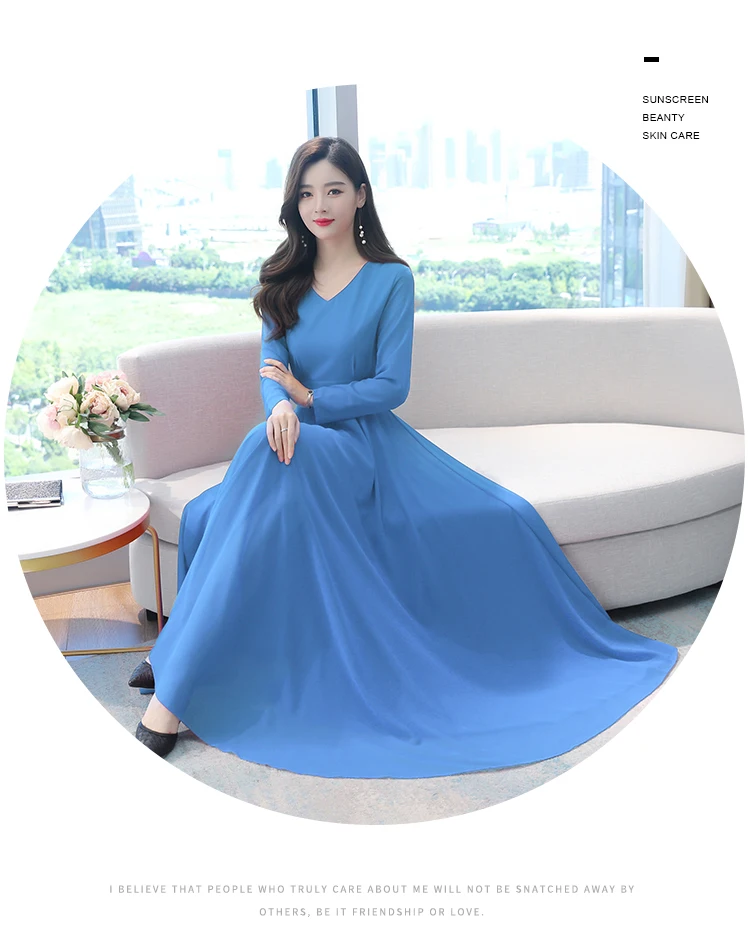 Autumn Winter Vintage Chiffon Boho Midi Dress 2020 4XL Plus Size Sexy Casual Maxi Dresses Women Party Long Sleeve Black Vestidos